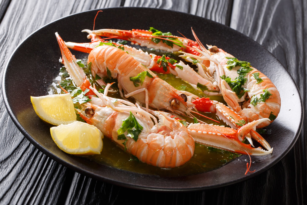 Raw whole Scampi/Langoustine